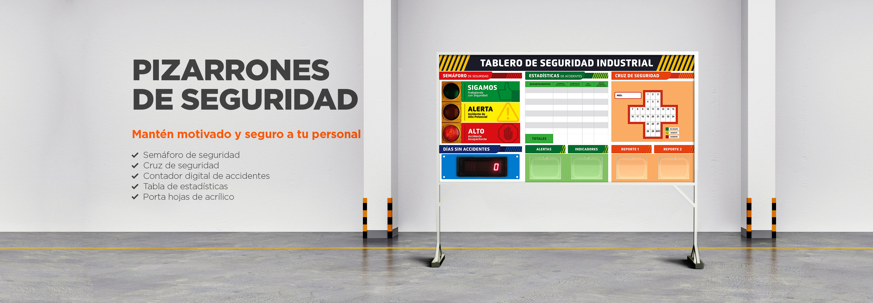 pizarrones de seguridad